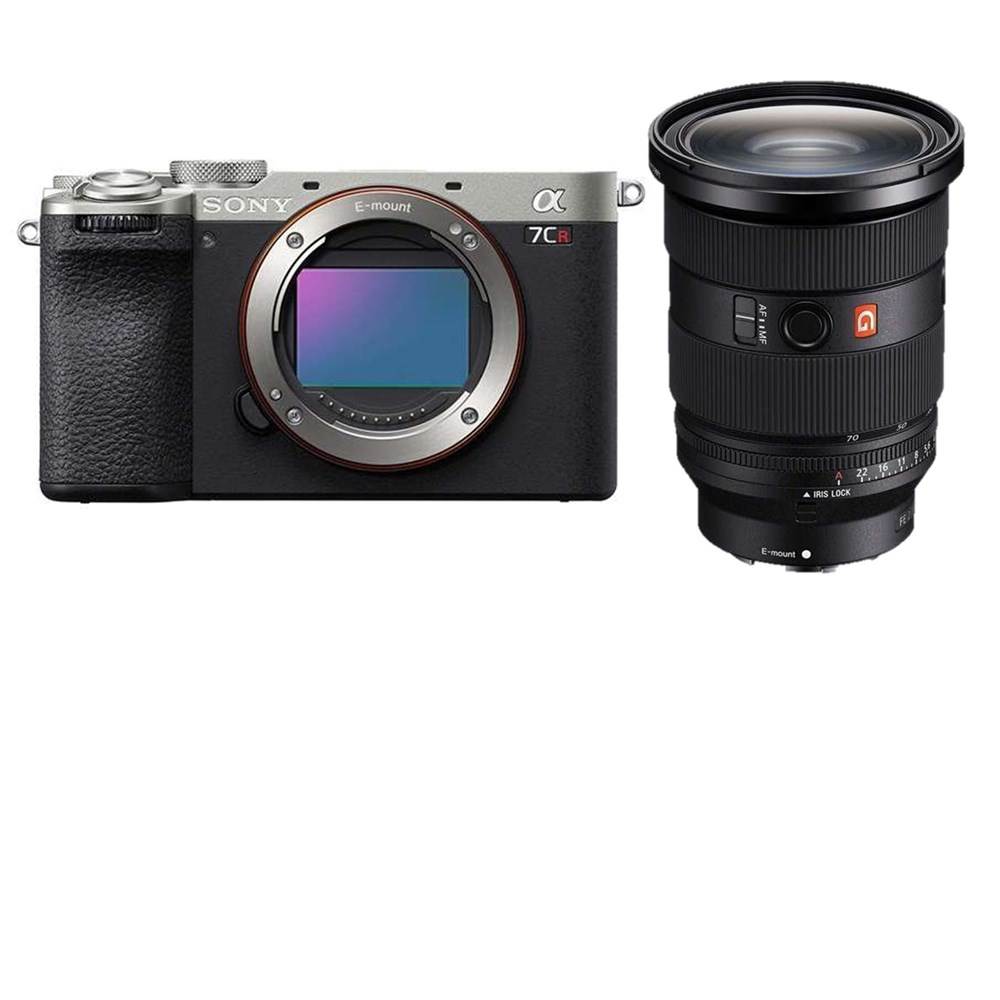 Sony A7CR with FE 24-70 f2.8 GM II Lens Camera kit silver