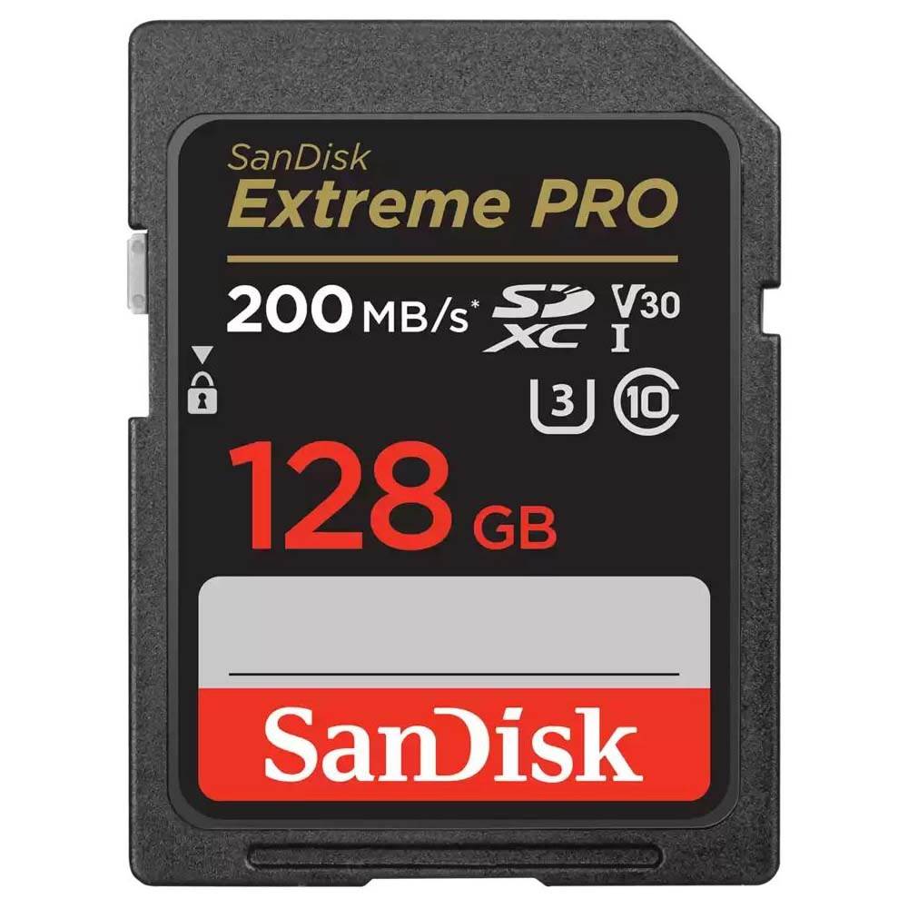 SanDisk 128GB Extreme PRO 200MB/s UHS-I SDXC Memory Card