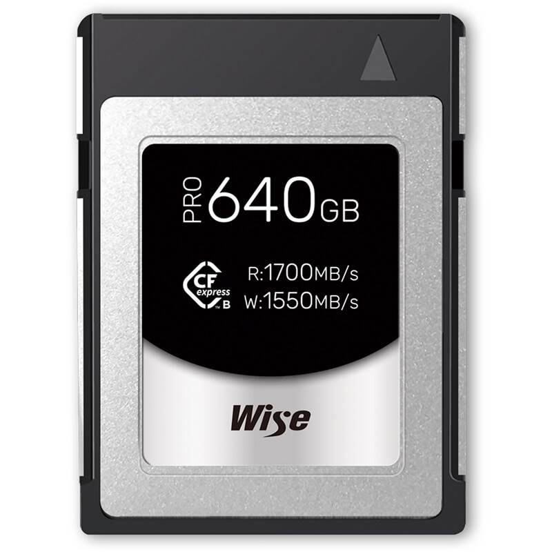 Wise 640GB CFexpress PRO Type B Card