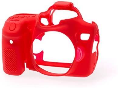 Easy Cover Silicone Skin for Canon 70D Red