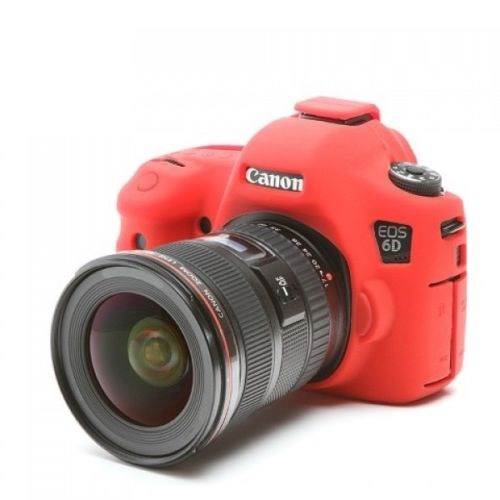 Easy Cover Silicone Skin for Canon 6D Red