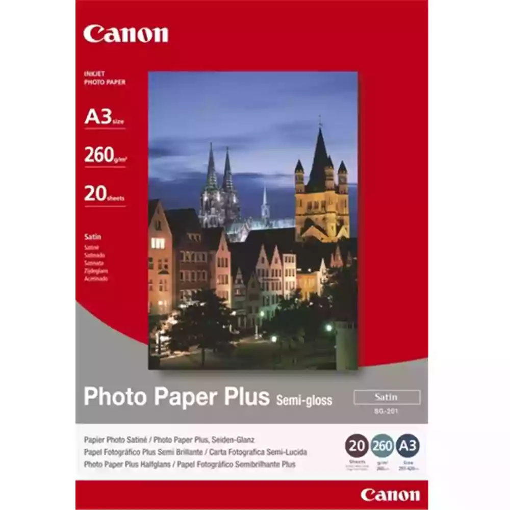 Canon SG-201 A3 Semi-Gloss Photo Paper Plus