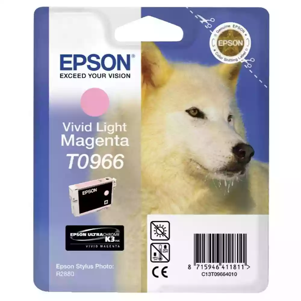 Epson Husky Vivid Light Magenta Ink T0966 for R2880