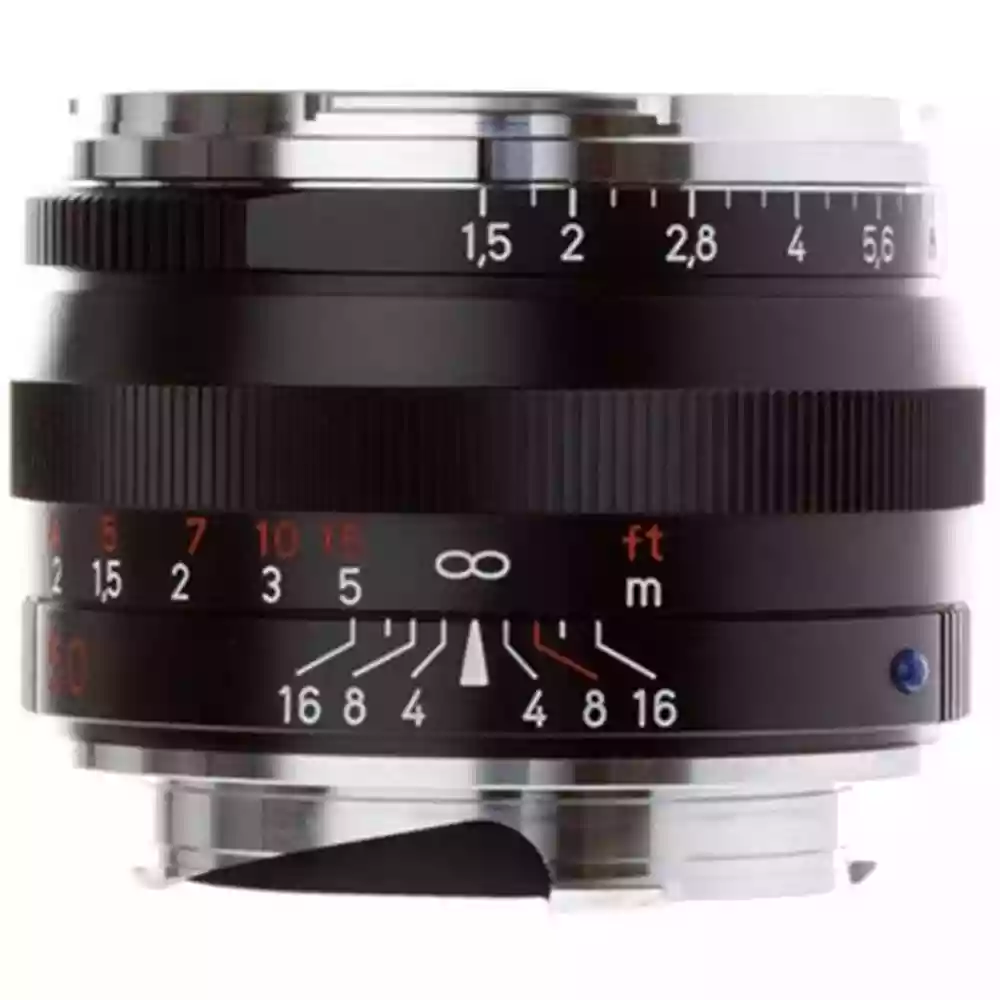 Zeiss C Sonnar T* 50mm f/1.5 ZM Lens Black Leica M