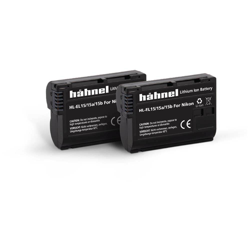 Hahnel HL-EL15 Nikon Replacement Battery Twin Pack