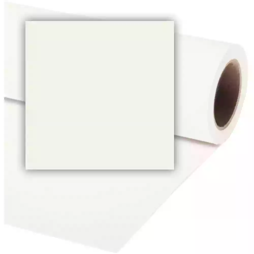 Colorama Paper Background 1.35m x 11m Polar White LL CO582