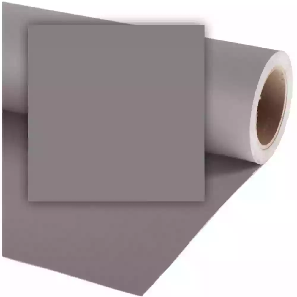 Colorama Paper Background 2.72m x 11m Smoke Grey LL CO139
