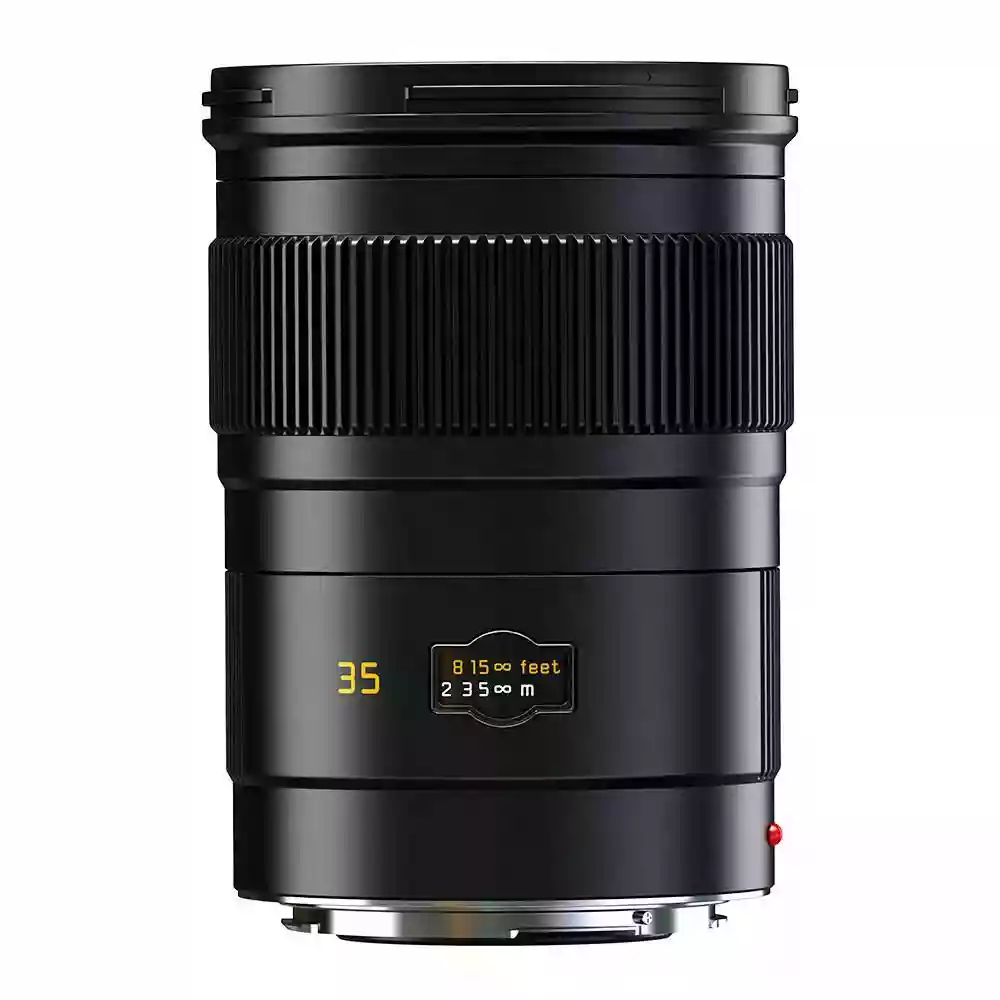 Leica Summarit S 35mm f/2.5 ASPH Lens Black Anodised