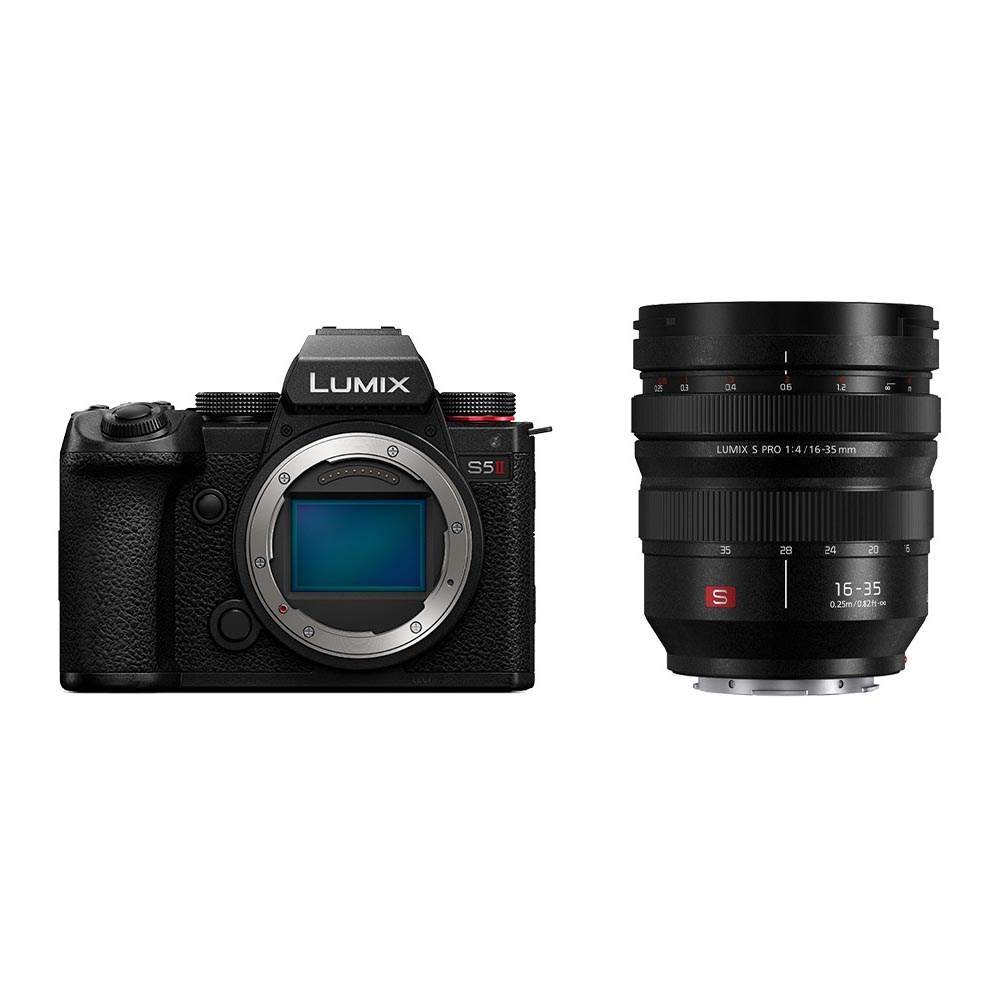 Panasonic Lumix S5 II Camera with S PRO 16-35mm f/4 Lens Kit