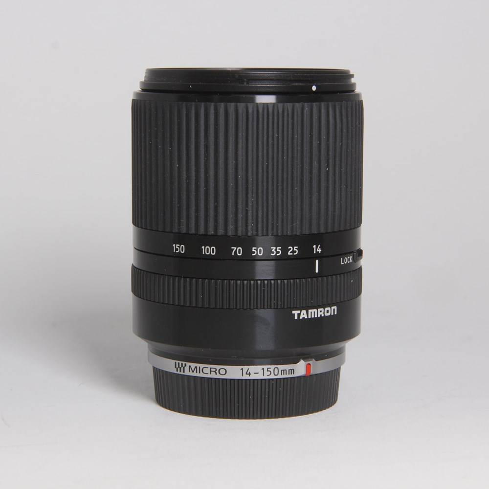 Used Tamron 14-150mm f/3.5-5.8 Di III Lens Micro Four Thirds Black