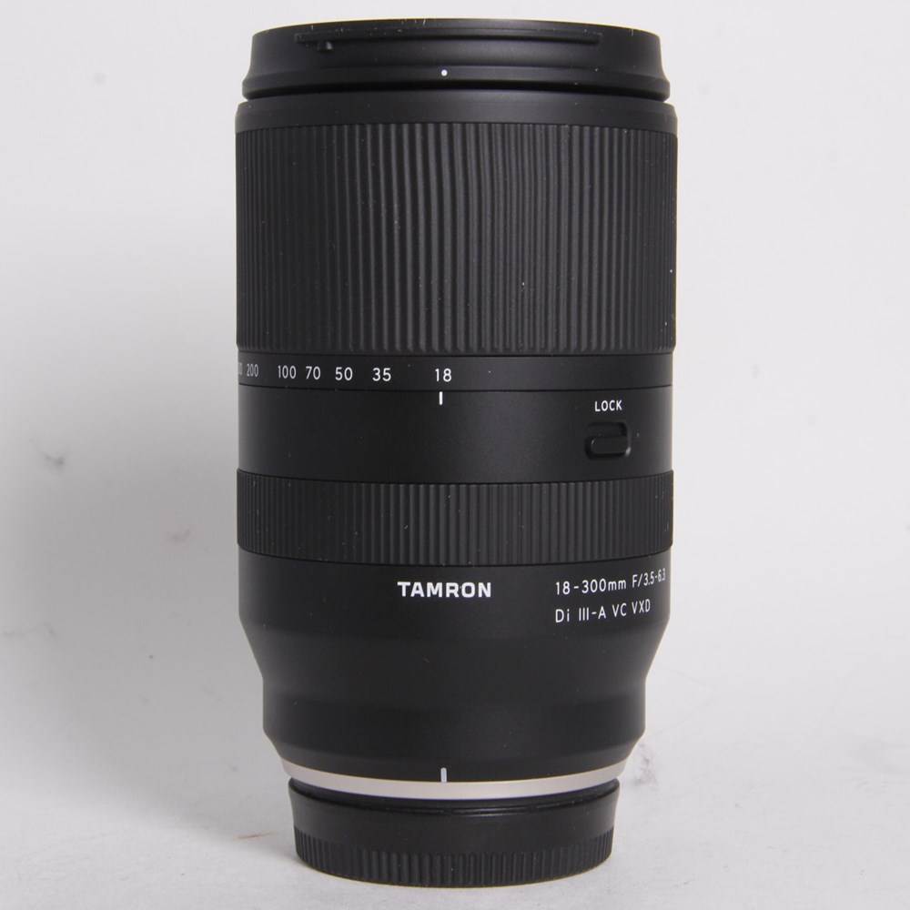 Used Tamron 18-300mm f/3.5-6.3 Di III-A VC VXD Lens for Fujifilm X