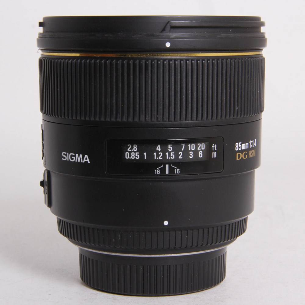 Used Sigma 85mm f/1.4 EX DG HSM - Nikon Fit