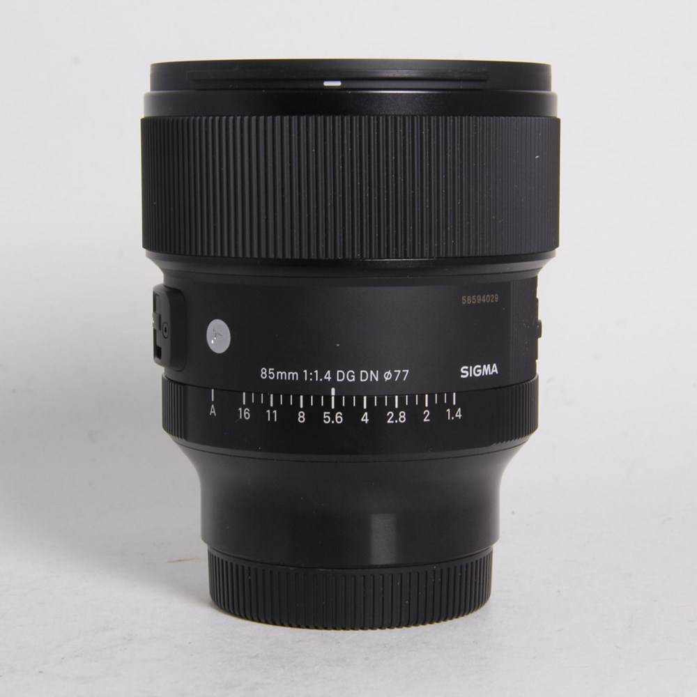 Used Sigma 85mm f/1.4 DG DN Art Lens Sony E
