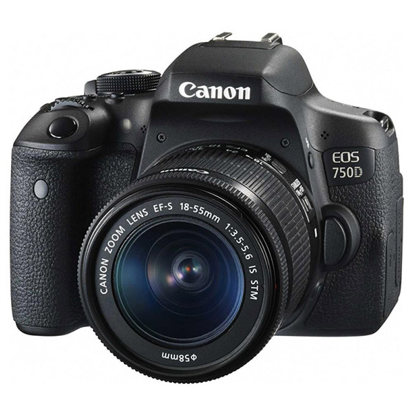 Perhaps the best DSLR camera for beginners, the Canon EOS 750D