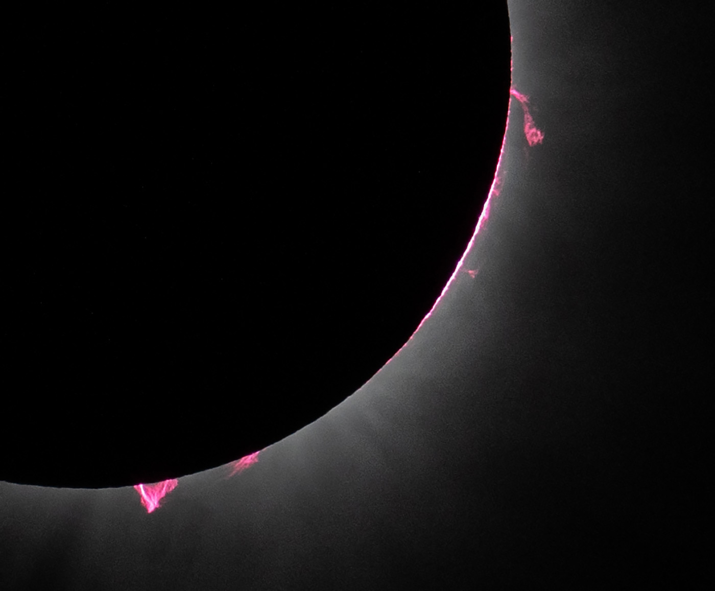 Total Solar Eclipse, Dallas, Texas, USA, 8 April 2024. Image credit: NASA/Keegan Barber