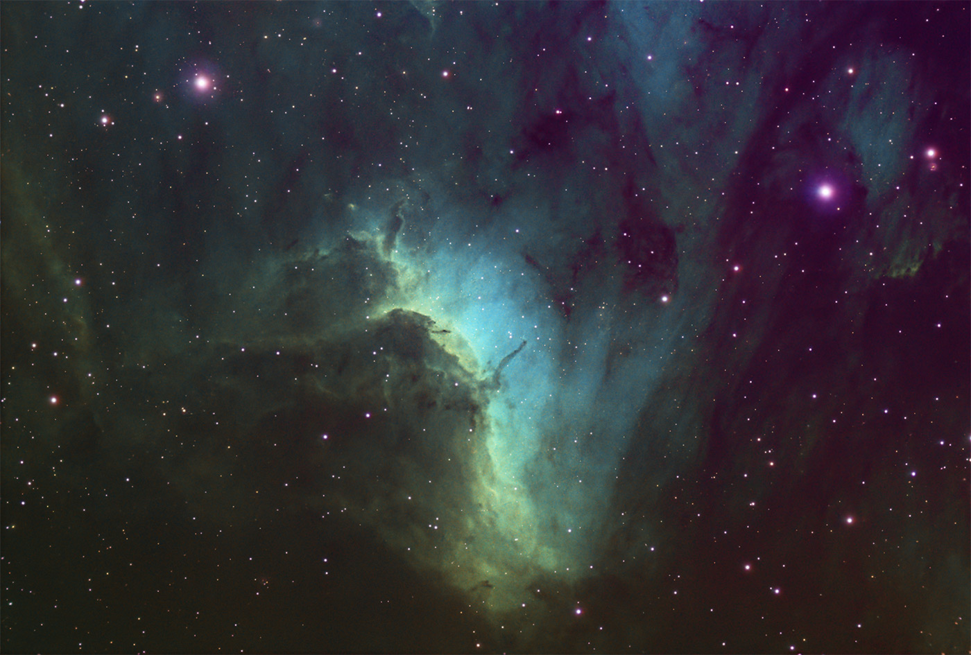 The Pelican Nebula (IC 5070)