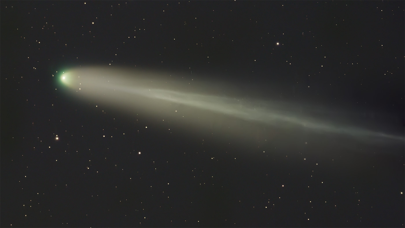 Comet Lemmon With Tail