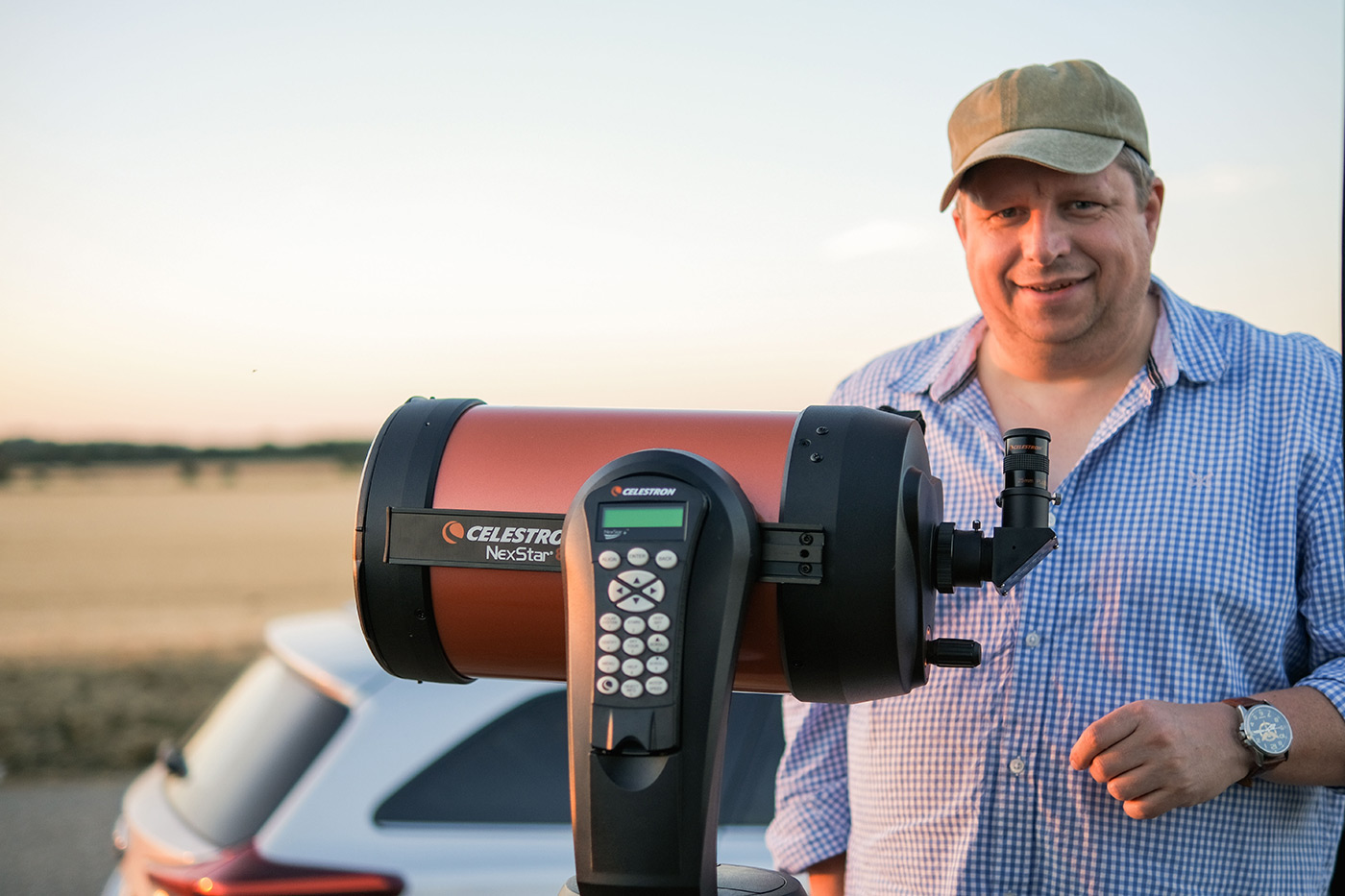 Jon on location