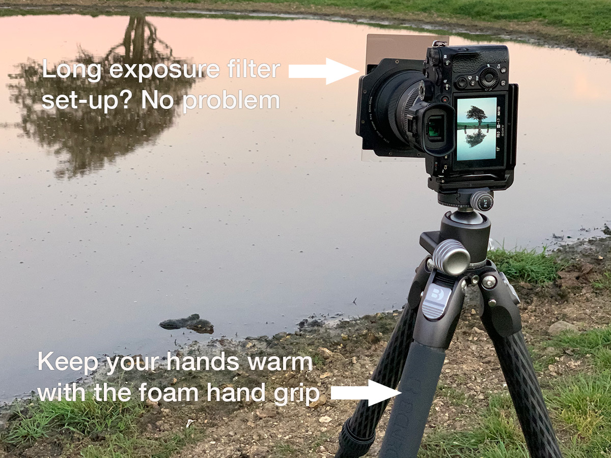 Benefits for photographers using the Benro system