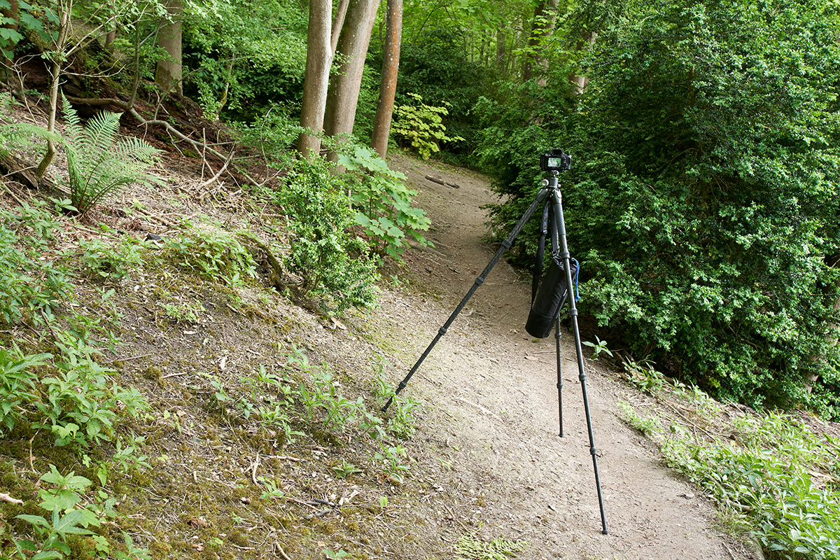 Benro Tortoise legs splayed open