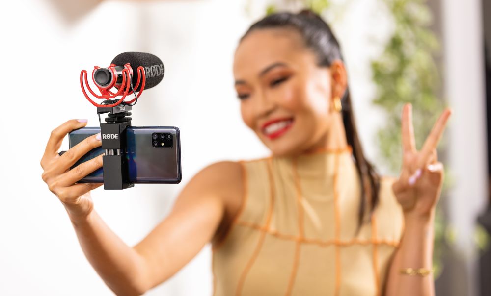 Rode VideoMic Go II vlogging