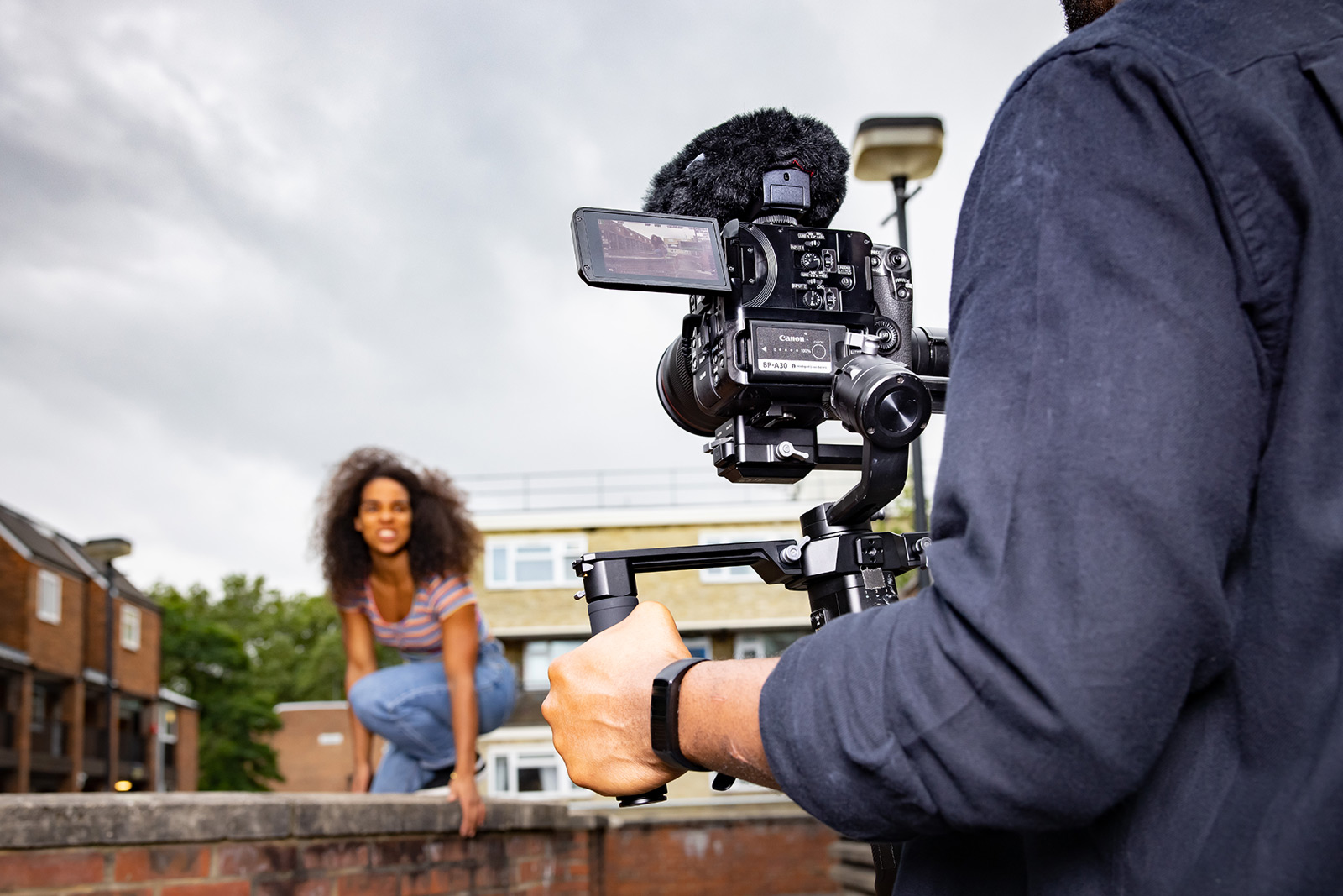 C70 Mounted on a pro gimbal