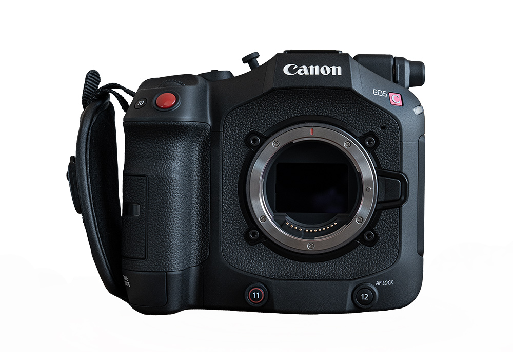 Canon EOS C80 body with its familiar design