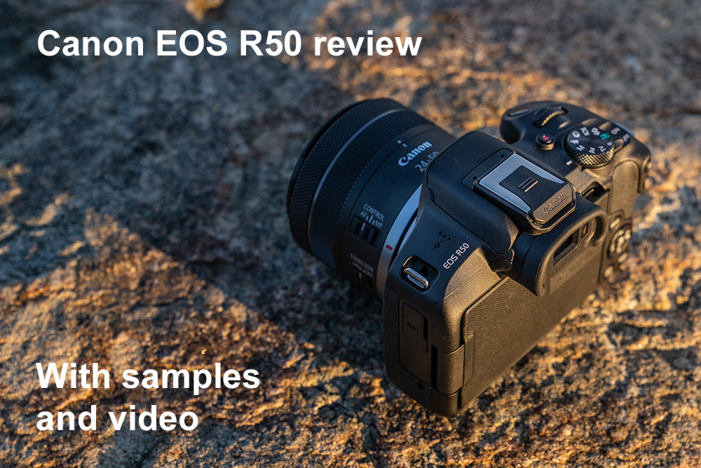 Canon EOS R50 review with samples and video