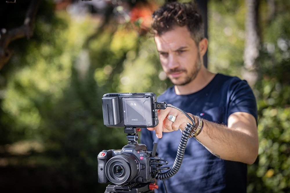 8K external recorder with the Canon EOS R5 C and Atomos