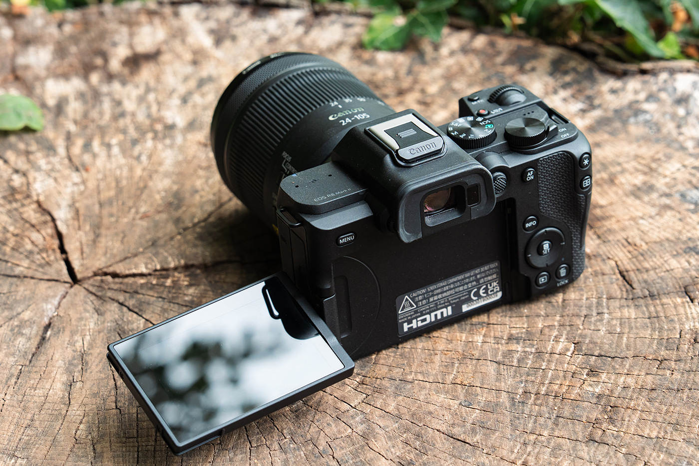 Lifestyle with LCD folded out