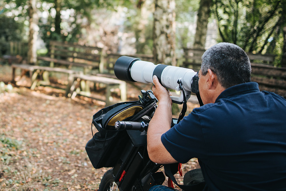 Handheld shooting with Canon 200-800mm lens