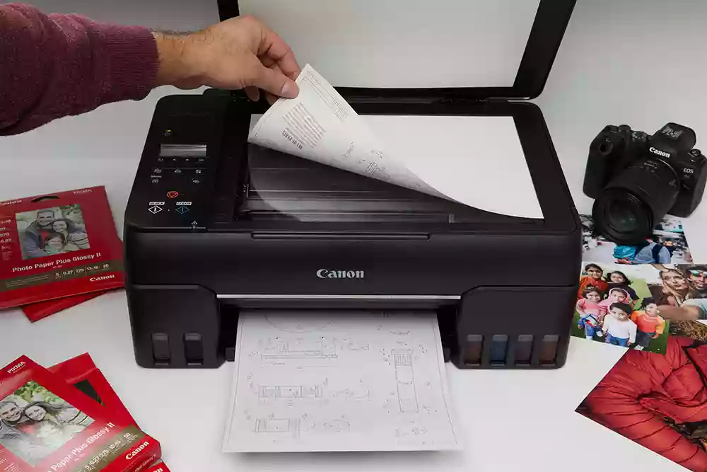 Scanning functionality for the Pixma G650
