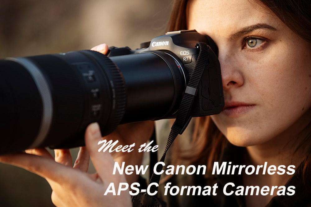 New Canon Mirrorless APS-C Cameras and lenses