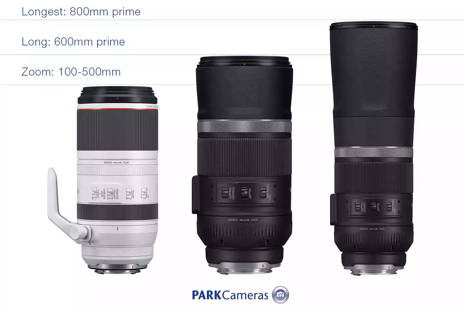 Go Long with new Canon RF super telephoto lenses