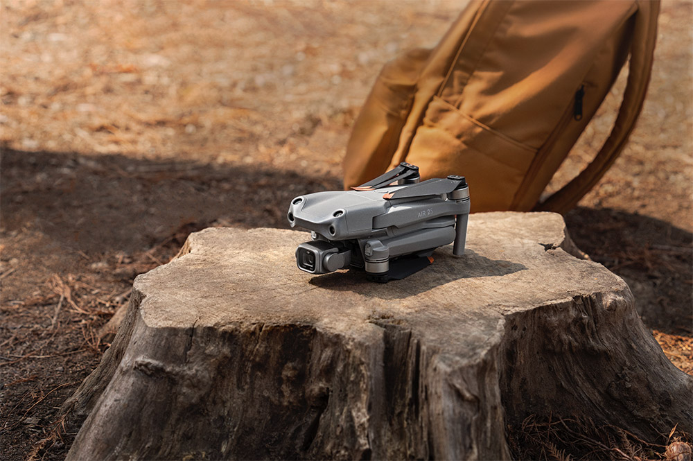 Folded props for compact size