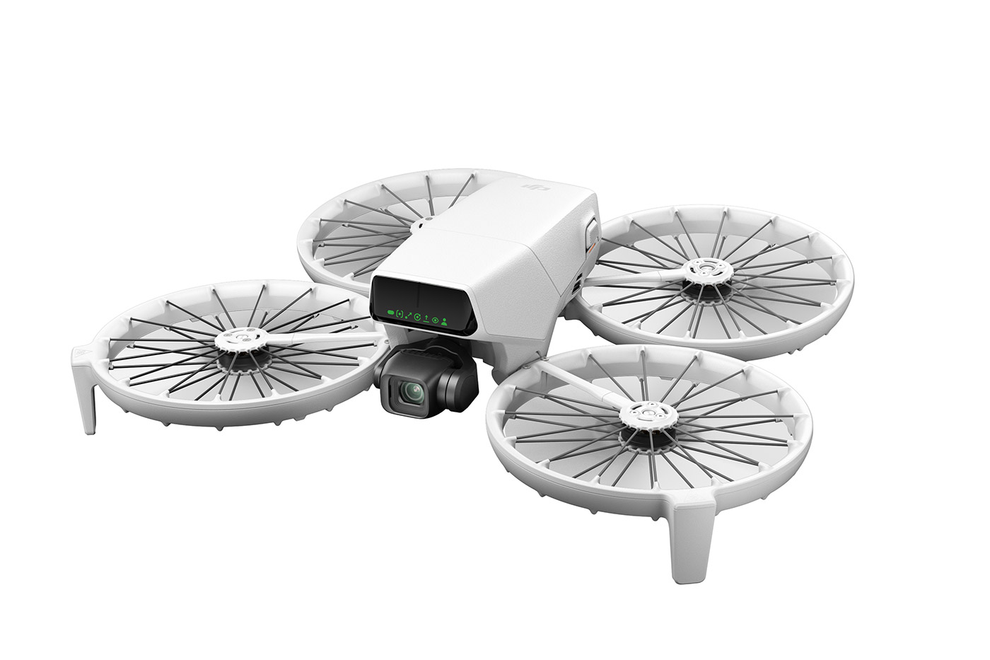 DJI Flip aircraft only with new foldable design and removable battery