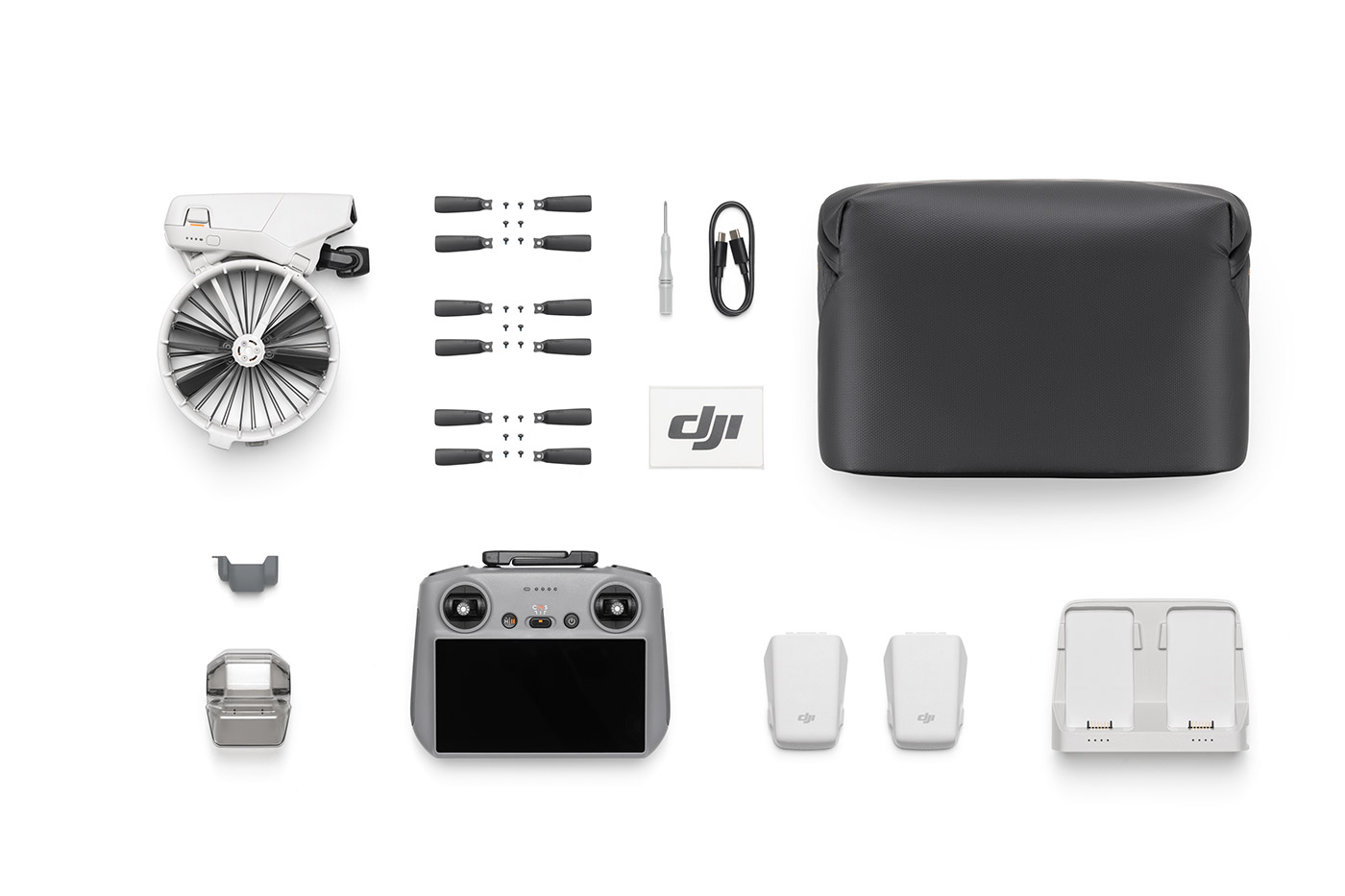 Combo including all of the drone accessories