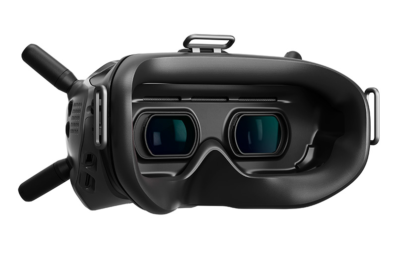 Close-up of the new FPV Goggles V2