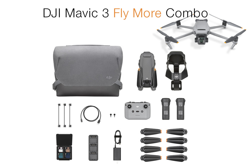 What's in the Fly More combo Mavic 3