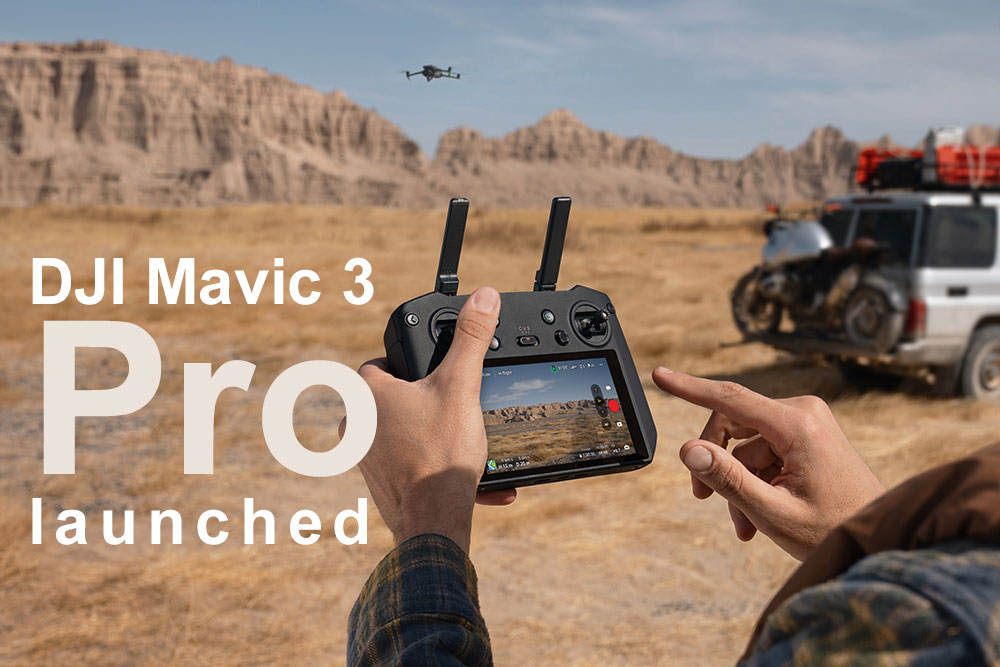 DJI Mavic 3 Pro Launched With 3 Cameras!