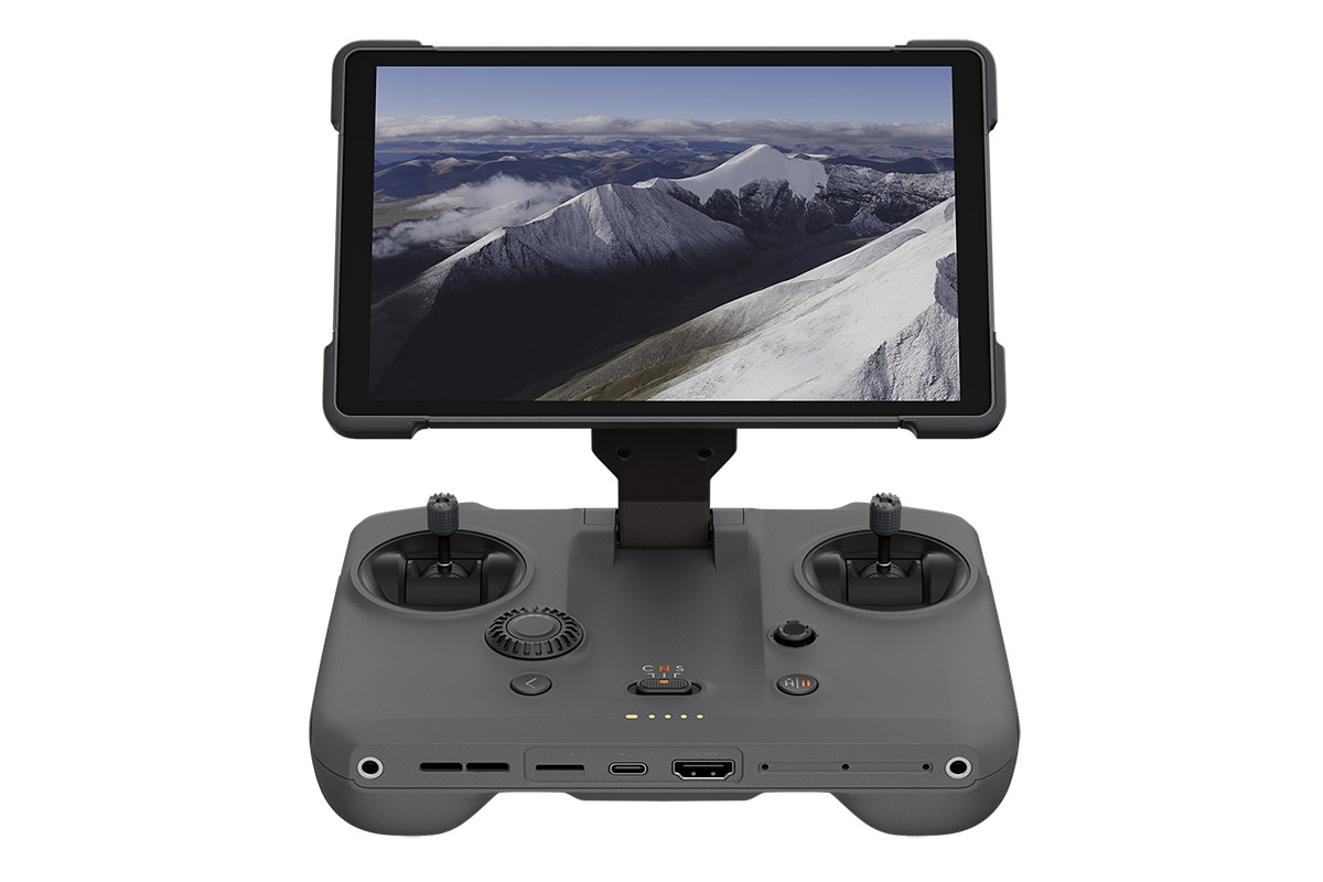All new DJI RC Pro 2 with 7-inch 2000-nit Mini-LED screen