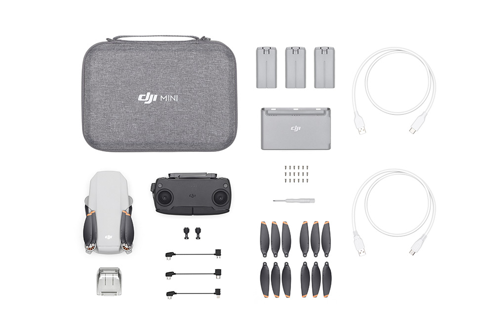 What's included with the Fly More Combo with the Mini SE from DJI