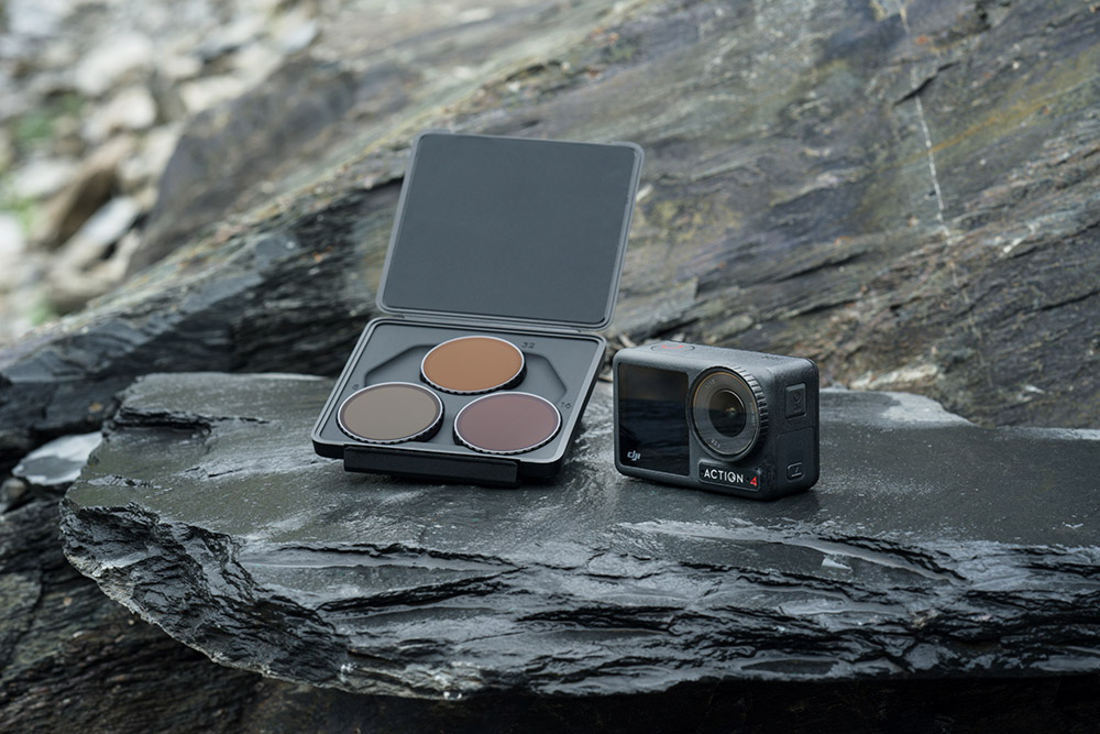 Optional Osmo Action 4 ND filter kit
