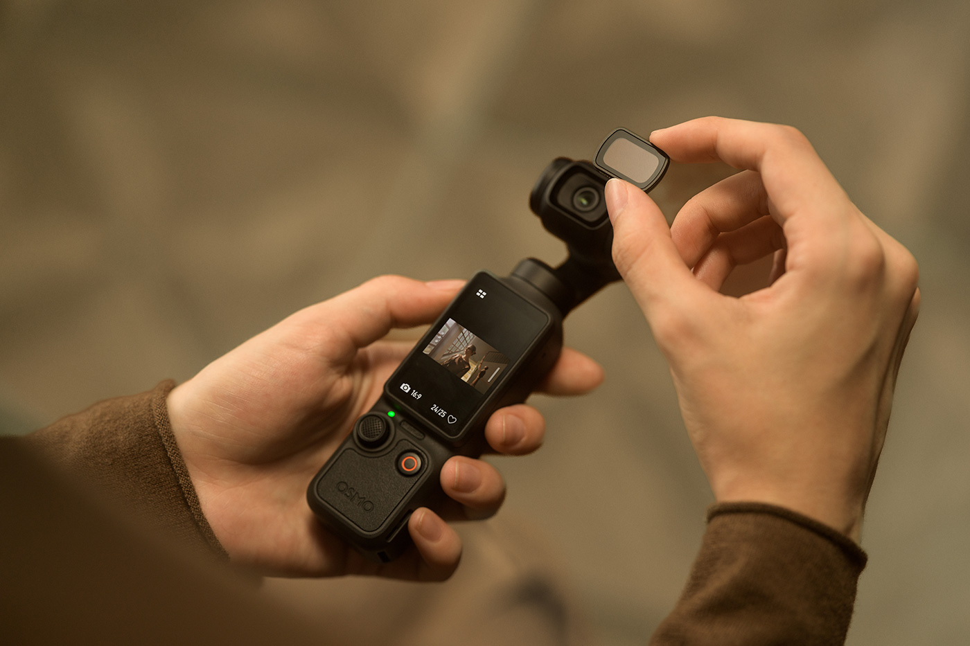 Using the black mist filter from Pocket 3