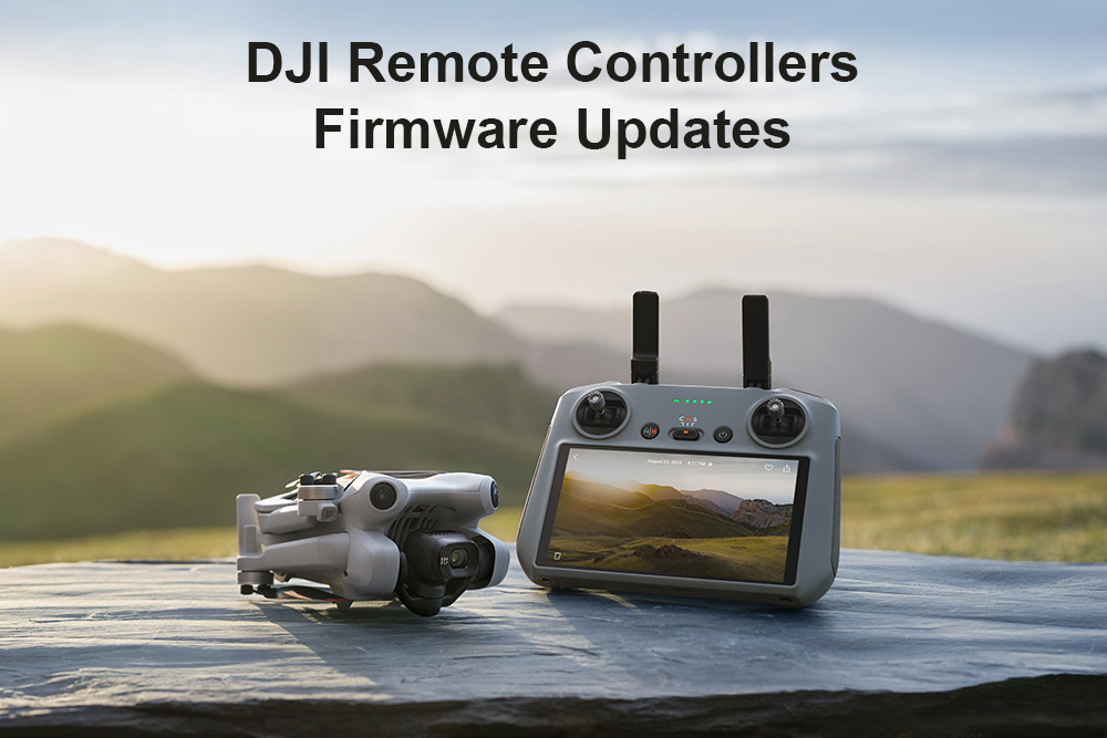 August 2024 DJI Remote Controllers Firmware Updates