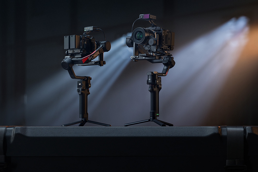 Both fourth gen stabilisers from DJI together