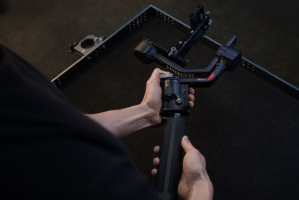 Setting up the RS 4 Pro gimbal stabilser