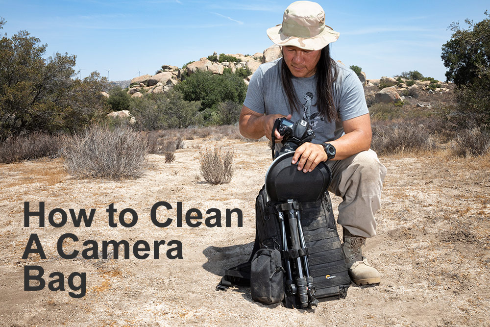 How to Keep a Camera Bag Clean tips