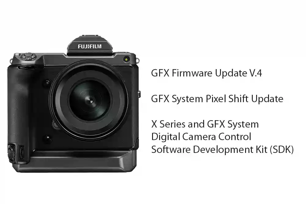 GFX 100 and other Fujifilm Software updates 2021