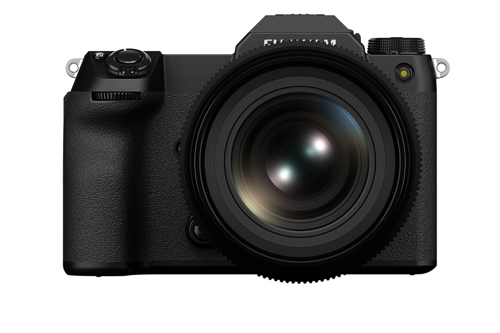 Front face of the new GFX mark ii camera